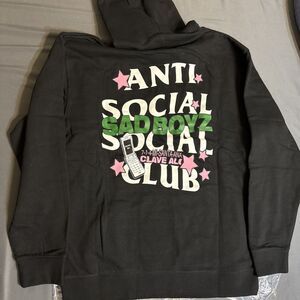 Anti Social Social Club Sad Boyz Graphic Hoodie Size Large Brand NEW With Tags
